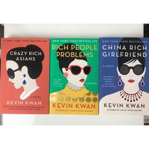 Crazy Rich Asians Trilogy Paperback Book Set